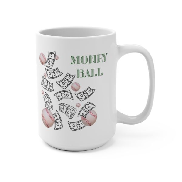 Dynasty One Stop Moneyball Mug White 15oz