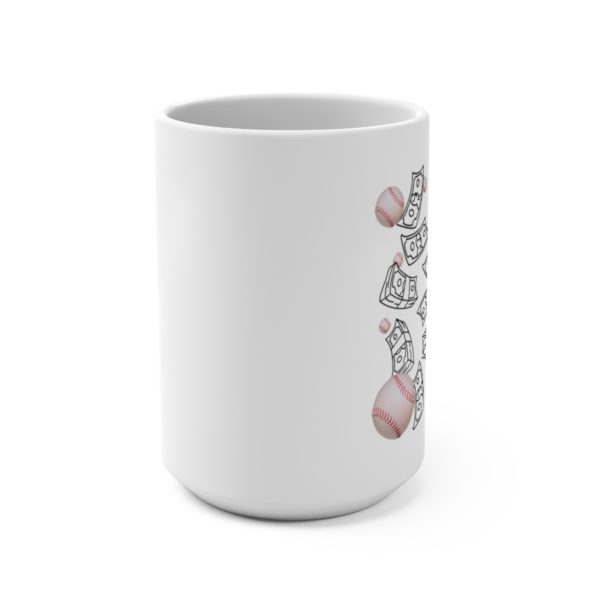 Dynasty One Stop Moneyball Mug White 15oz - Image 2