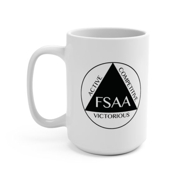 FSAA Mug White 15oz - Image 3