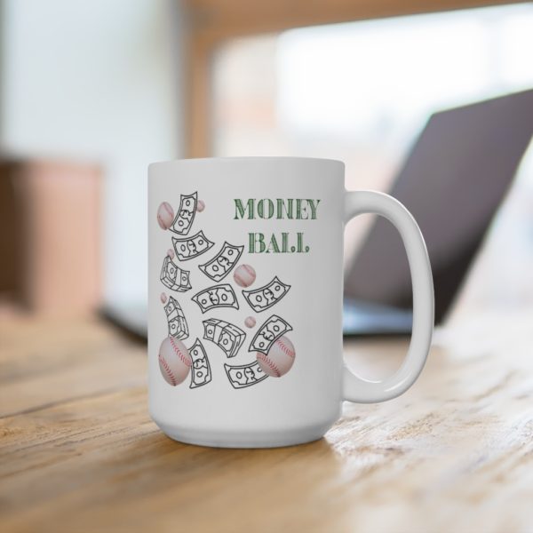 Dynasty One Stop Moneyball Mug White 15oz - Image 4