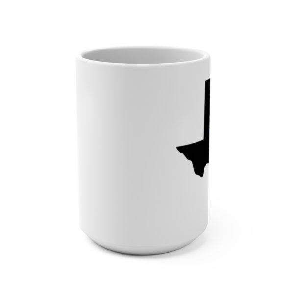 Dynasty One Stop Snow in Texas Mug White 15oz - Image 2