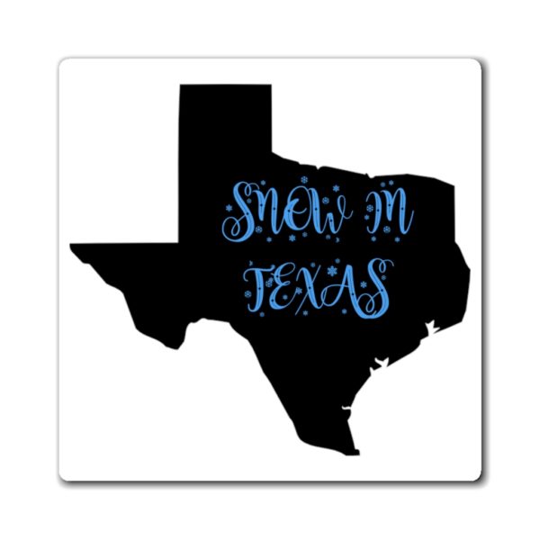 Snow in Texas Magnets