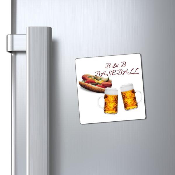 B & B Baseball Magnets - Image 2