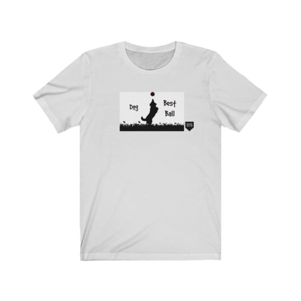 D1S Dog Best Ball Unisex Jersey Short Sleeve Tee - Image 3