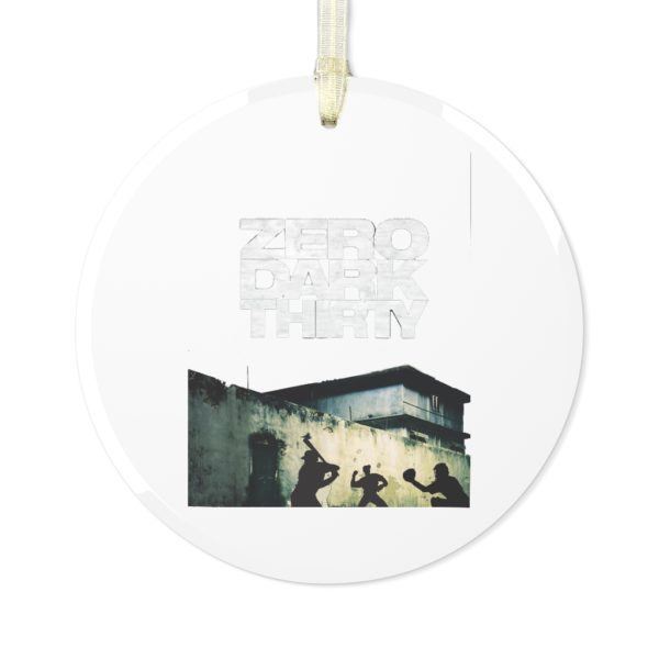 D1S Zero Dark 30 Glass Ornament