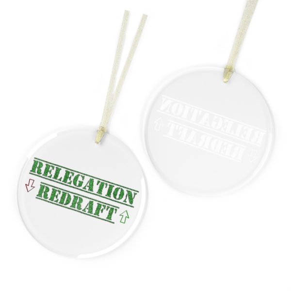 D1S Relegation Redraft Glass Ornament - Image 2